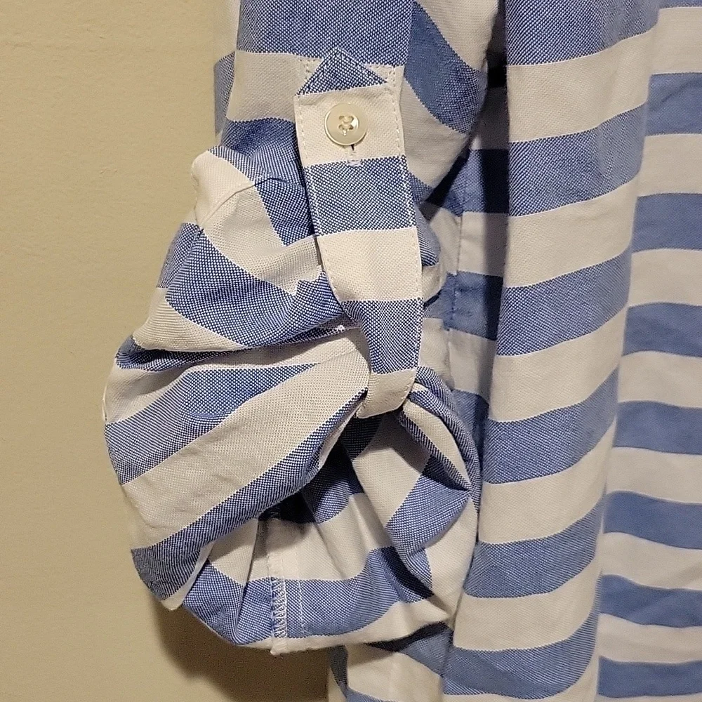 ❤️ J CREW POPOVER CAMP SHIRT / TOP, 4